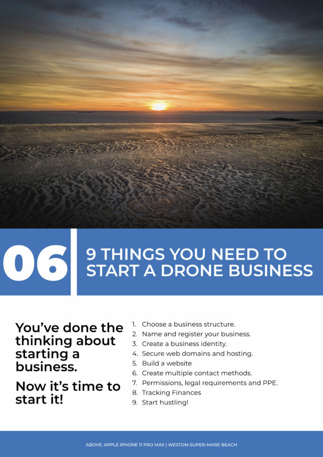 starting a drone business uk