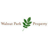 "Walnut Park Property" logo with a white background at a resolution of 300 by 300 pixels